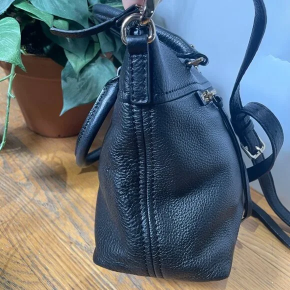 Kate Spade Cobble Hill Small Gina Satchel Black - Picture 6 of 11